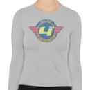 May the 4th Be With You Badge Women's Long Sleeve Tee
