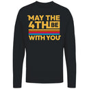 May The 4th Retro Space Men's Long Sleeve T-Shirt