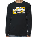 May The Fourth Be With You Galaxy Men's Long Sleeve Tee