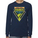 May The Fourth Retro Badge Men's Long Sleeve T-Shirt