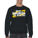 May The Fourth Be With You Galaxy Men's Sweatshirt