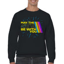 May the 4th Be With You Retro Men's Sweatshirt