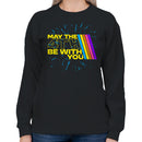 May the 4th Be With You Retro Women's Sweatshirt