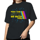 May the 4th Be With You Retro Women's T-shirt