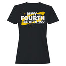 May The Fourth Be With You Galaxy Women's T-shirt