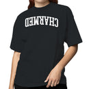 Upside Down Charmed Bold Typography Women's T-Shirt