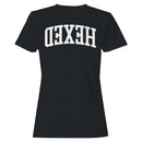 Hexed Bold Arched Typography Women's T-Shirt