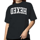 Hexed Bold Arched Typography Women's T-Shirt