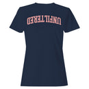 Unfiltered Bold Pink Arch Text Women's T-Shirt
