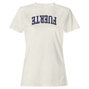 Funny Upside Down “Fuerte” Graphic Women’S T-Shirt