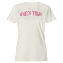 Spell Bound Pink Retro Lettering Women's T-Shirt