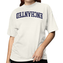 Enchanted Retro Curved Text Women's T-Shirt