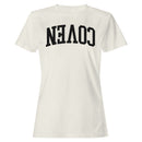 Coven Gothic Arched Typography Women's T-Shirt