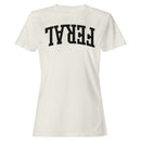 Ereal Bold Arched Typography Women's T-Shirt