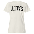 Salty Upside Down Bold Text Women's T-Shirt