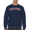Porch Faith Arched Retro Men's Sweatshirt
