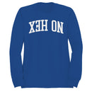 No Hex On Retro Bold Typography Men's Sweatshirt