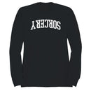 Sorcery Arched Bold White Text Men's Sweatshirt