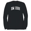 Hex Me Bold Gothic Lettering Men's Sweatshirt