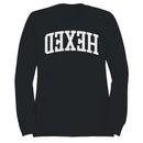 Hexed Bold Arched Typography Men's Sweatshirt