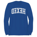 Hexed Bold Arched Typography Men's Sweatshirt