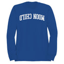 Moon Child Retro Curved Lettering Men's Sweatshirt