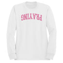 Praying Mom Raising Boys With Faith Men's Sweatshirt