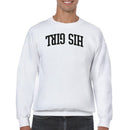His Girl Bold Retro Typography Men's Sweatshirt