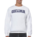 Bewitched Gothic Arched Typography Men's Sweatshirt