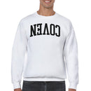 Coven Gothic Arched Typography Men's Sweatshirt
