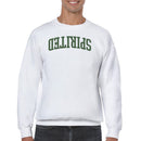 Spirited Slogan Retro Arched Text Men's Sweatshirt