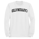Caffeinated Bold Retro Typography Men's Sweatshirt