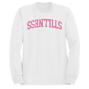 Pink Essentials Mirror Text Men's Sweatshirt