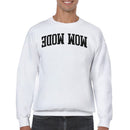 Mom Mode Bold Arched Lettering Men's Sweatshirt
