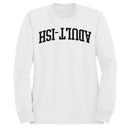 Adult-Ish Vintage Arched Lettering Men's Sweatshirt
