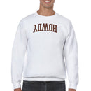 Howdy Western Retro Cowboy Men's Sweatshirt