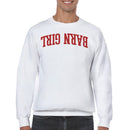 Barn Girl Retro Vintage Men's Sweatshirt