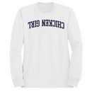 Chicken Girl Retro Farm Animal Lover Men's Sweatshirt