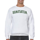 Wildflower Retro Arched Text Graphic Men's Sweatshirt