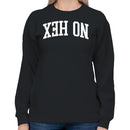 No Hex On Retro Bold Typography Women's Sweatshirt