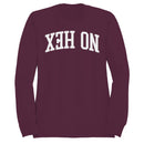 No Hex On Retro Bold Typography Women's Sweatshirt