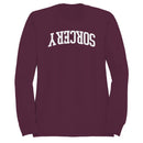 Sorcery Arched Bold White Text Women's Sweatshirt