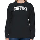 Upside Down Charmed Bold Typography Women's Sweatshirt