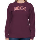 Chingona Empowered Latina Quote Pink Women's Sweatshirt