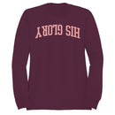 His Glory Christian Faith Women's Sweatshirt