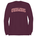Shepherd Arched Pink Bold Text Women's Sweatshirt