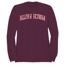 Porch Faith Arched Retro Design Women's Sweatshirt