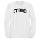 Bold Arched Text Design Women's Sweatshirt