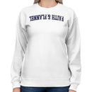 Faith & Flannel Retro Typography Women's Sweatshirt
