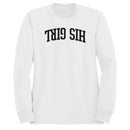 His Girl Retro Typography Art Women's Sweatshirt
